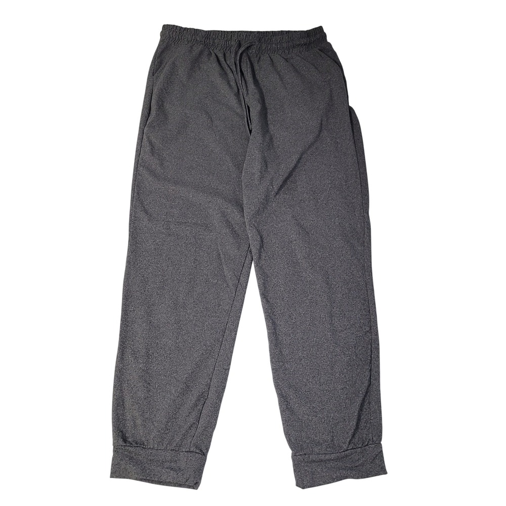 Balanced Motion Tech Womens Charcoal Gray Capri Jogger Pants XL